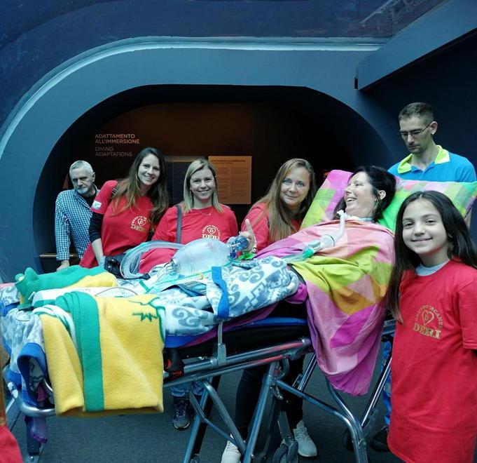 Sandra realizza il suo sogno Una visita all’acquario 