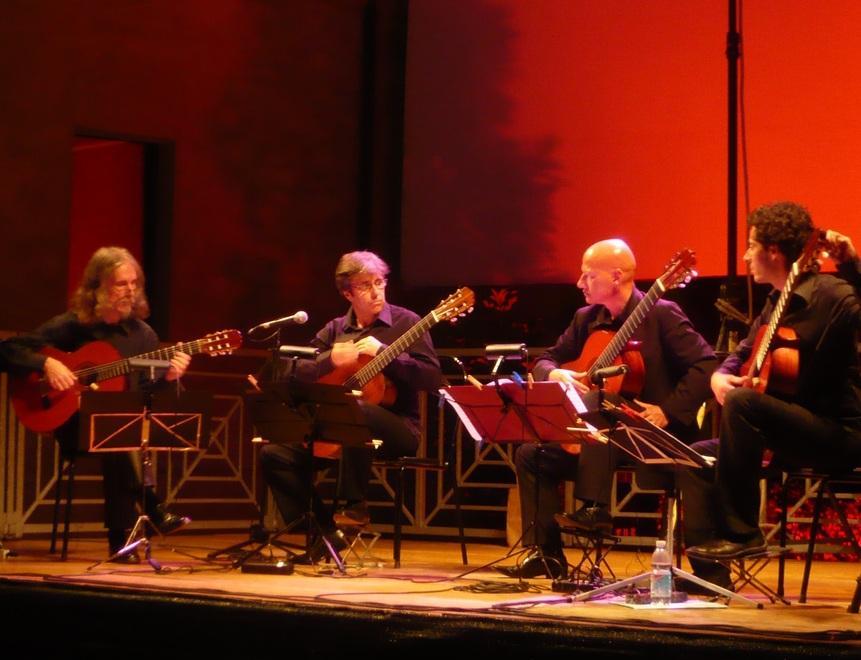 Musica in villa domani a Rigoli con il quartetto “Aighetta” 