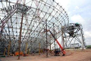 Il radiotelescopio di San Basilio