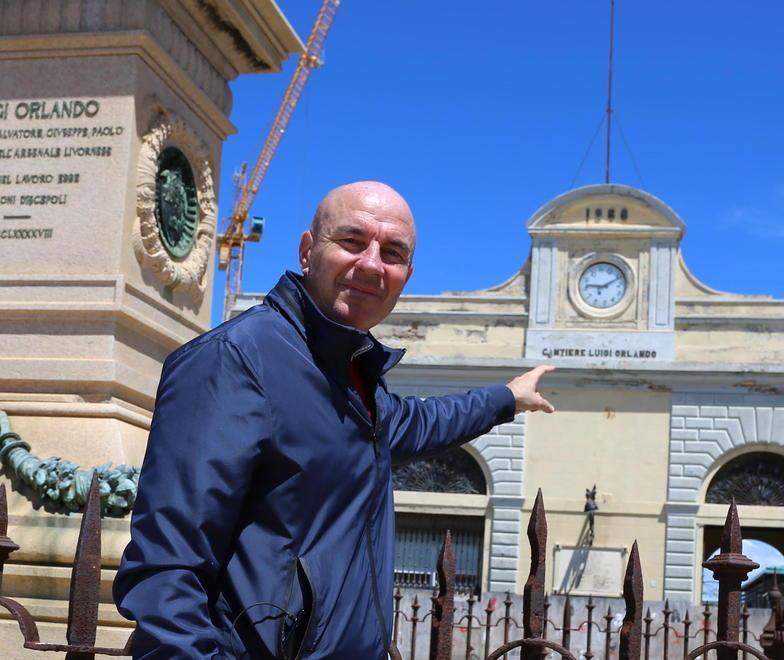 Luca Salvetti, il bimbo del cantiere che ha “palleggiato” con Gorbaciov 