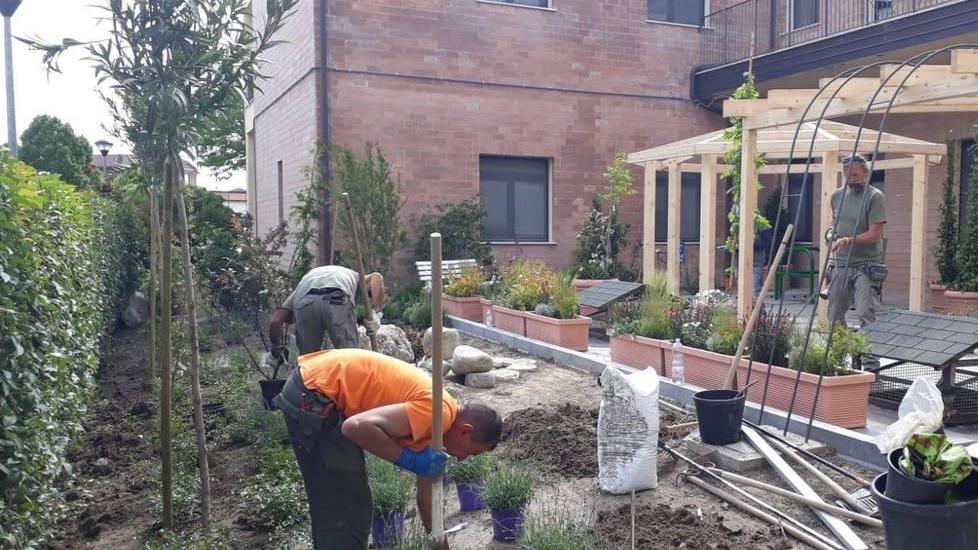 Giardino terapeutico per tutti i cittadini Il dono degli anziani