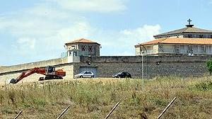 I lavori al carcere di Badu 'e Carros di Nuoro