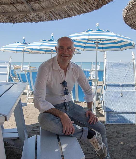 Federico Pazzaglia davanti al suo mare: «Dovevo alla città questo impegno» 