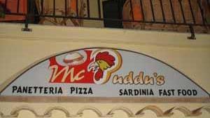 Un'insegna McPuddu's (foto da Facebook)