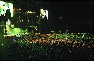 Vasco Rossi alla Fiera (le foto sono di Mario Rosas)