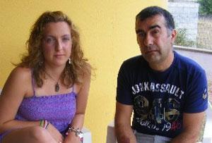 Vanessa e lo zio Agostino Mele