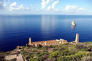 Nebida, crolla la laveria Lamarmora patrimonio dell'Unesco  