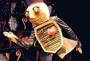 Un momento dello spettacolo