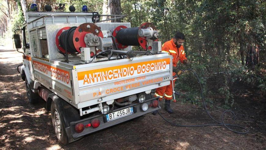 Anti incendio, 45.000 euro per il volontariato