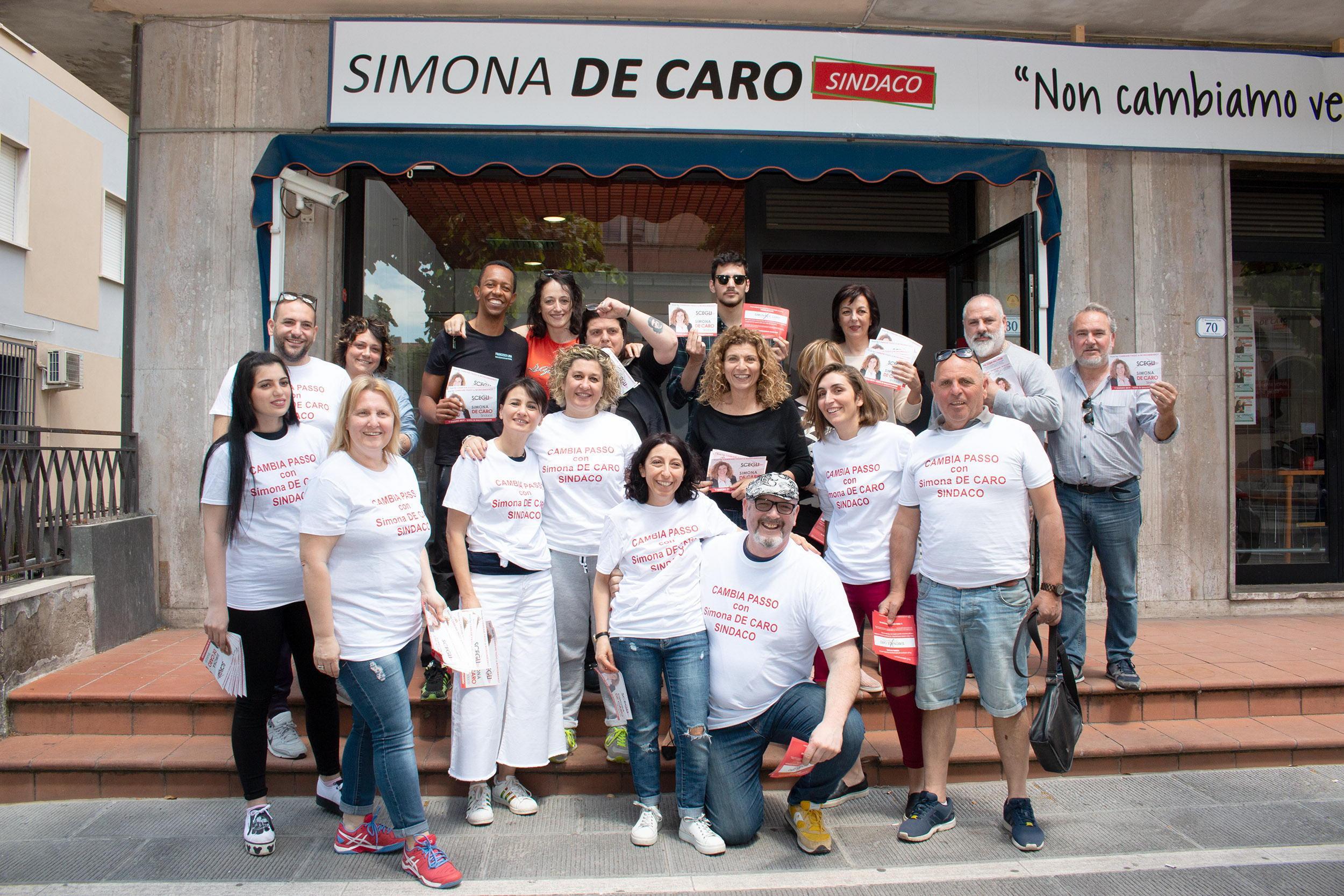 Lo staff di De Caro: «La nostra vuole essere una rivoluzione gentile» 