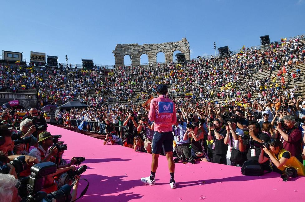 Ecuad’or, all’Arena il sogno di Carapaz. Nibali, qua la mano 