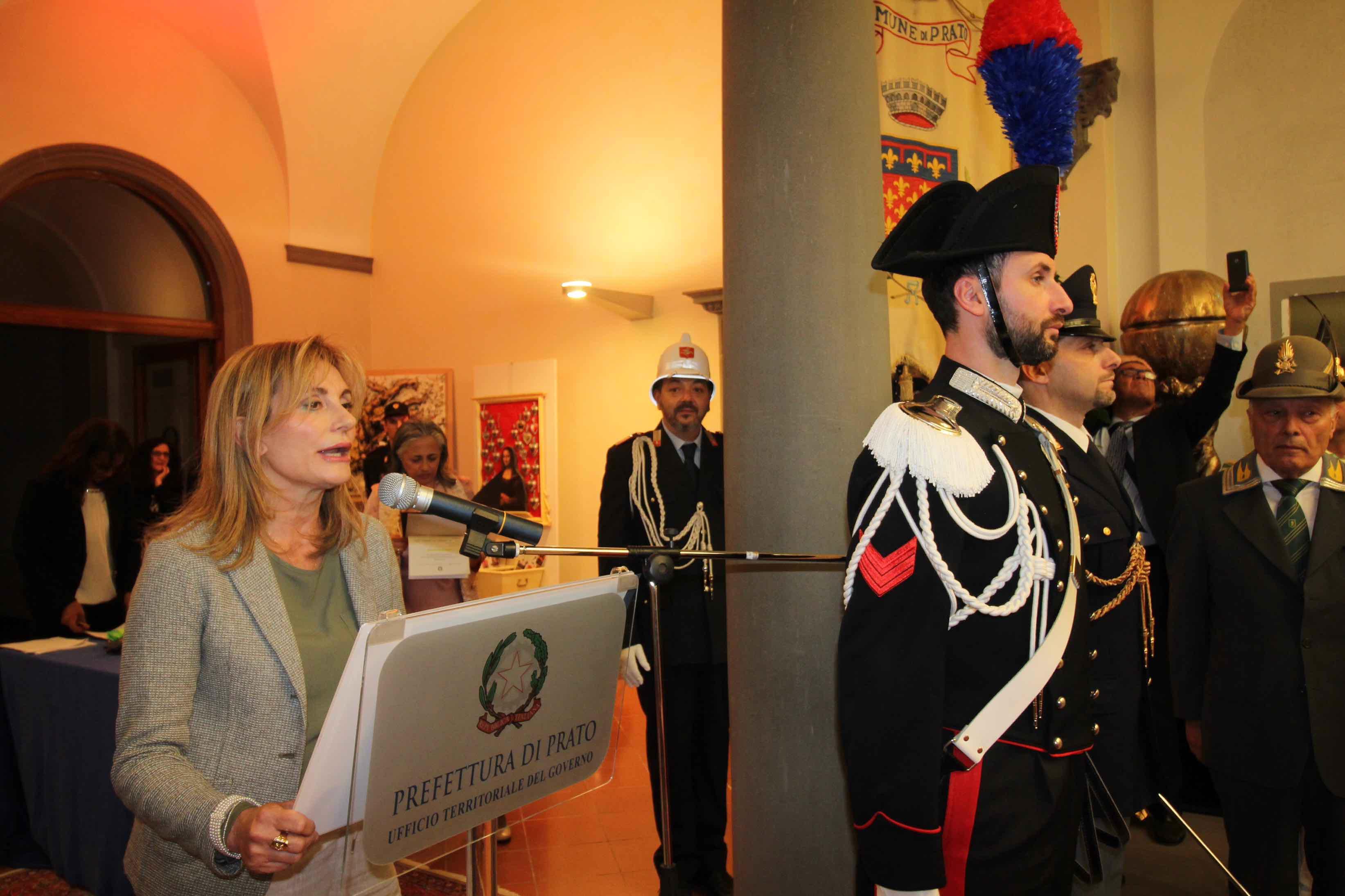 La prefetta di Prato Rosalba Scialla (foto Batavia)