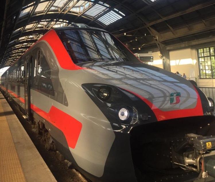 L'Etr700 presentato alla stazione di Milano