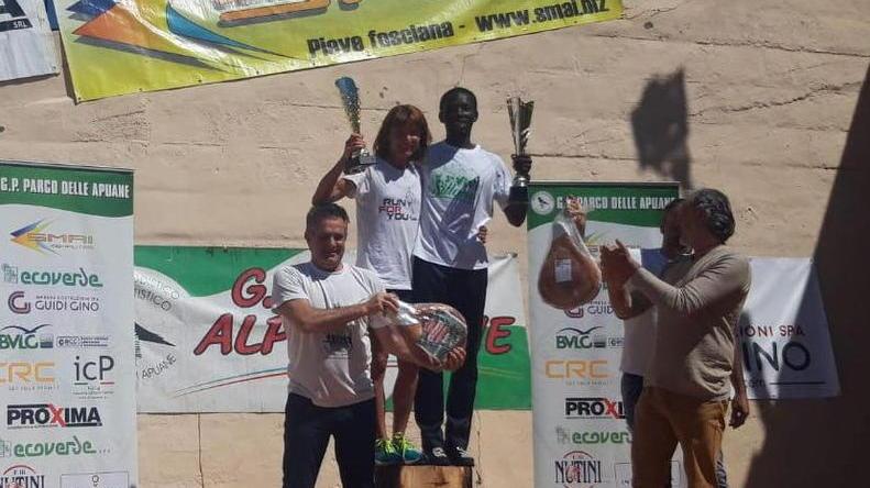Corrilunigiana, a Sillano trionfano Kone Moussa e Isabella Morlini