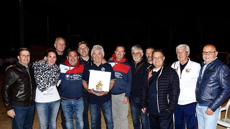 Il Pulcino d’oro a Enio Orazzini per i grandi successi degli atleti gialloverdi