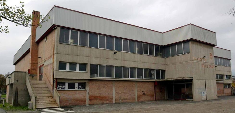 Il palazzetto dello sport di Castelfiorentino