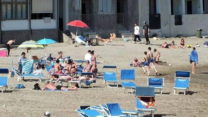 Ripascimento concluso sulla spiaggia di Salivoli