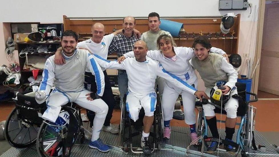 La spada di Michela Pierini ai campionati paralimpici