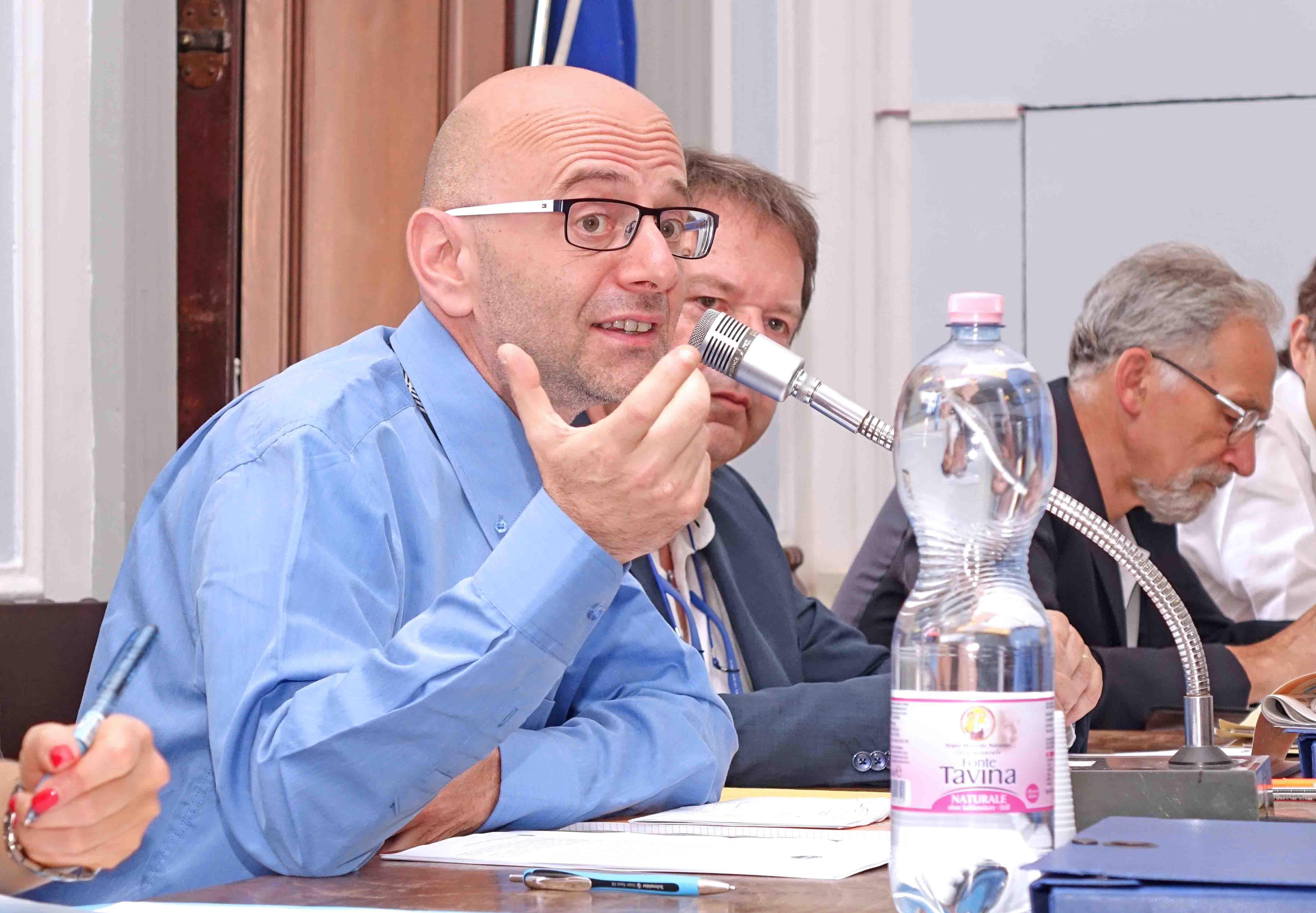 Il presidente provinciale Luca Marmo
