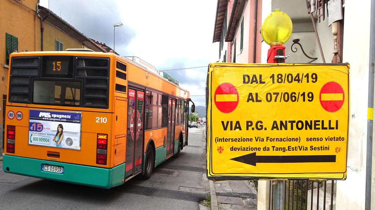 Col bel tempo tornano i cantieri stradali, lavori in via Antonelli fino al 29 giugno