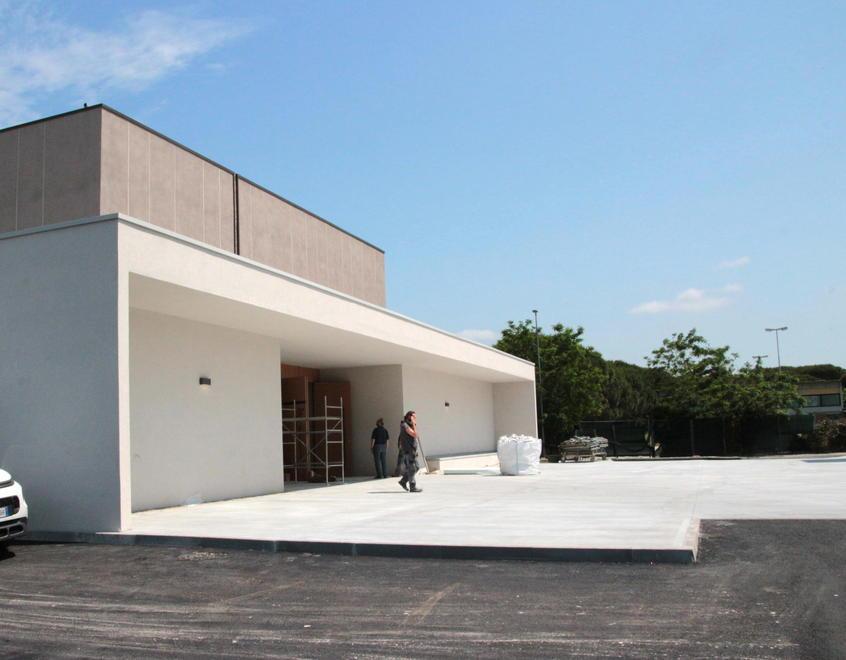 Dentro la nuova chiesa del Varignano, il cuore della comunità 