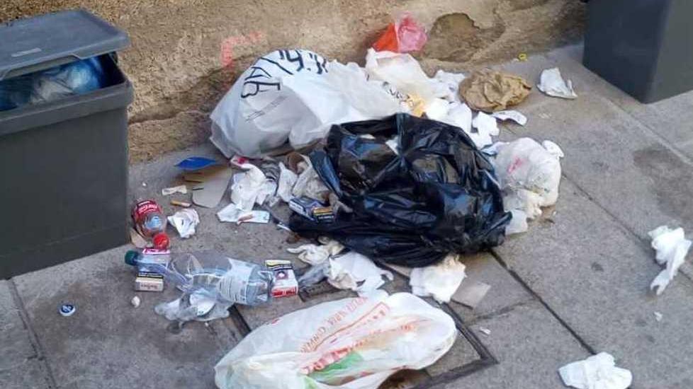 Non gettate i rifiuti per strada Rischiate multe fino a 500 euro