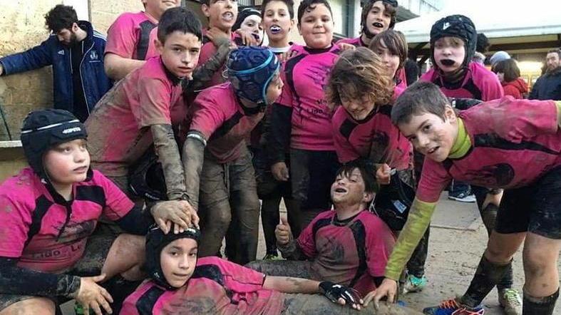 Open day di rugby in via Puglia