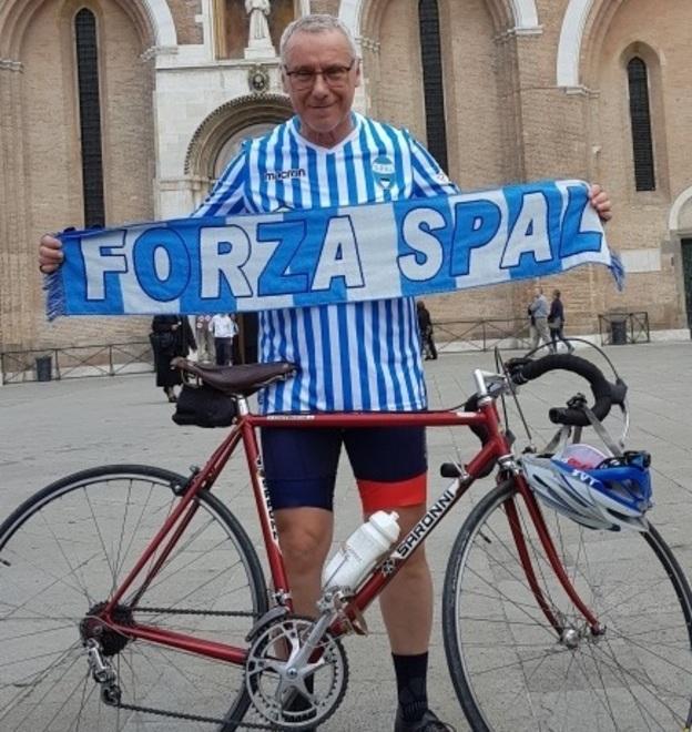 Per la Serie A in bicicletta da Ferrara a Padova 