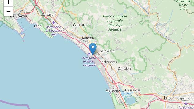 Scossa tra Forte dei Marmi e il Cinquale: paura sulla costa