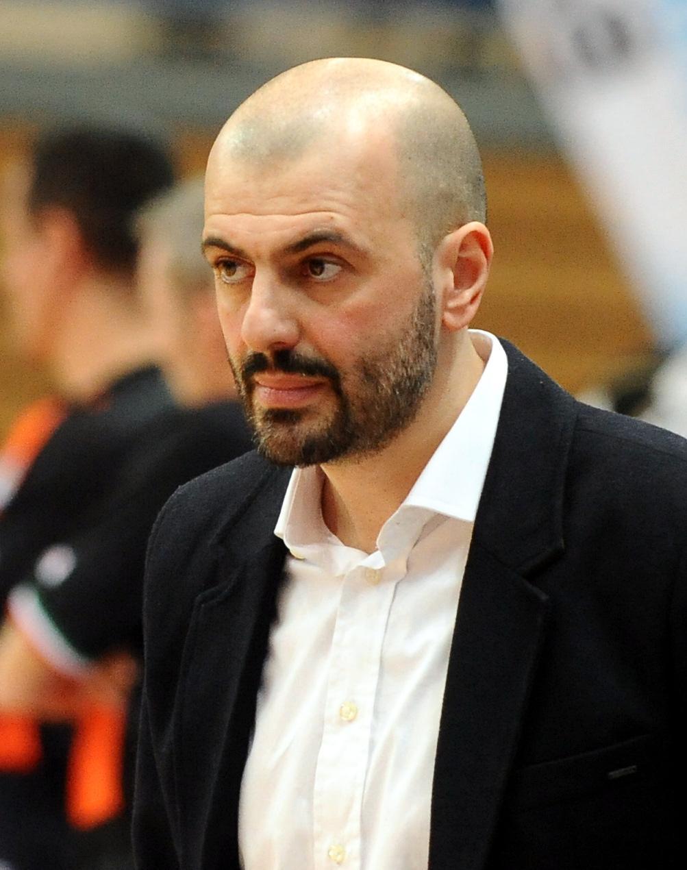 L'allenatore Maurizio Buscaglia
