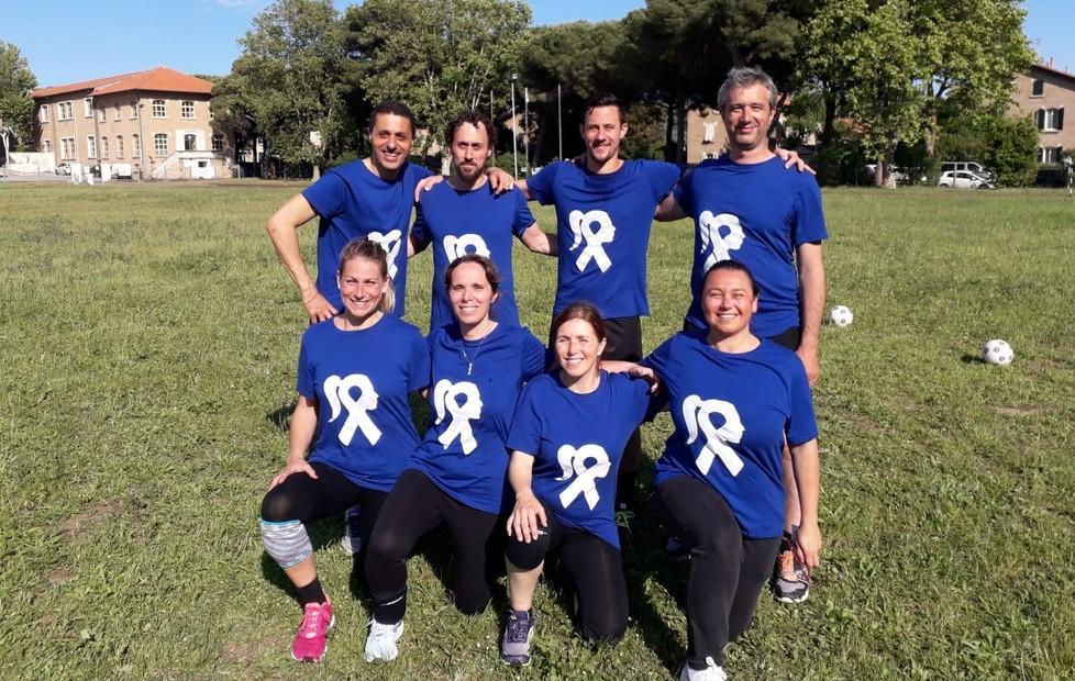 Voley, alla Grande partita 87 genitori in campo per “Francesca sono io” 