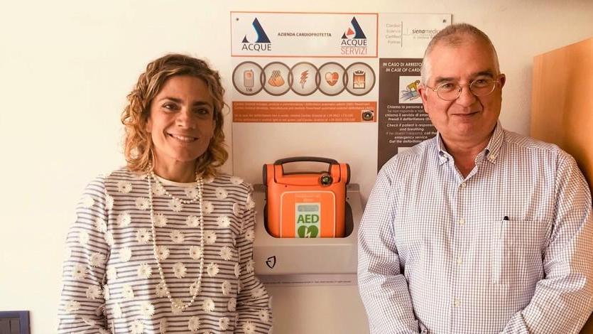 Defibrillatori nelle sedi di Acque Ne arriveranno 24