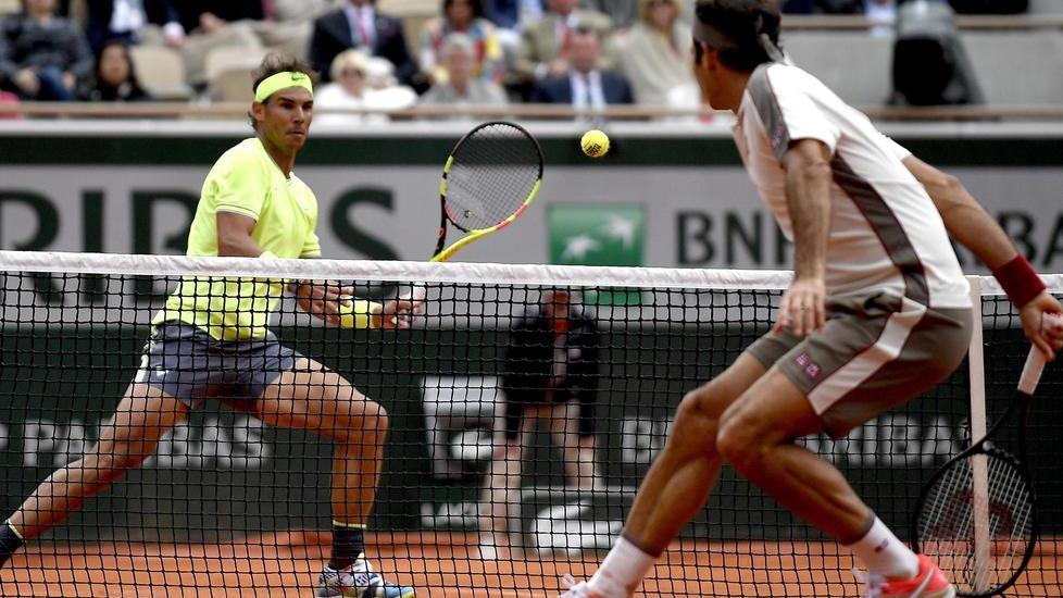 Nadal non ha rispetto Federer ko in tre set