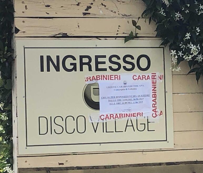 Risse fuori dal locale, chiuse tre discoteche 