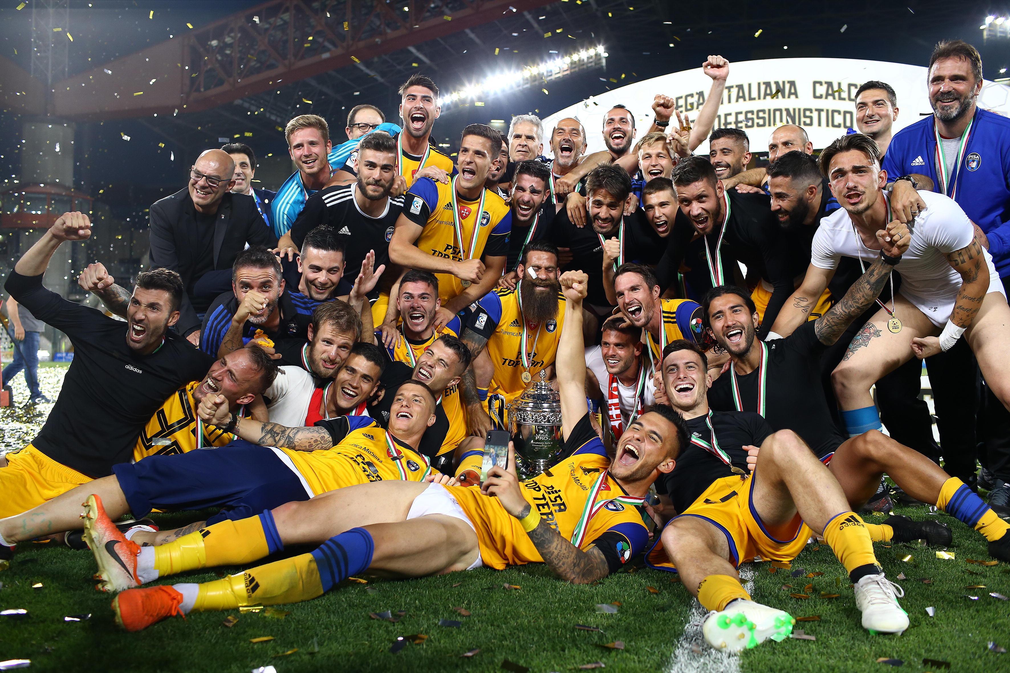 Pisa, sei Bellissimo: 3-1 a Trieste. E nella prossima serie B torna il super derby... - Video 