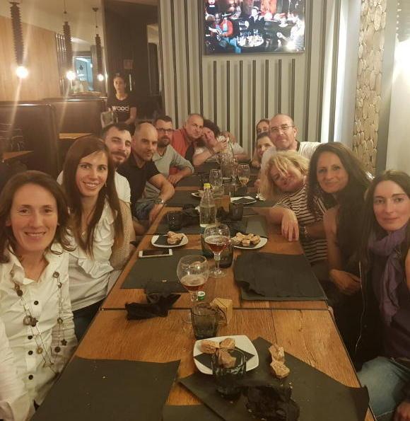 Una cena per chiudere il corso di autodifesa