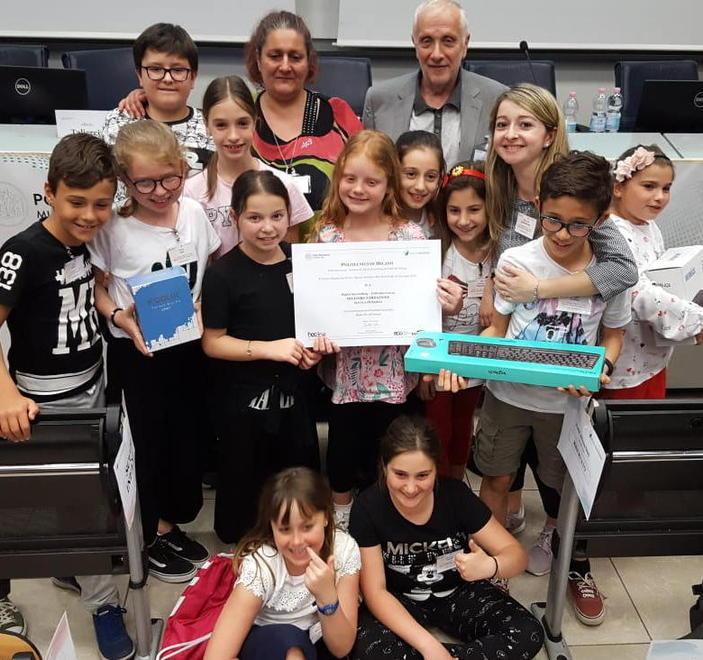 Gli alunni della don Sirio Politi primi assoluti a PoliCultura 2019 