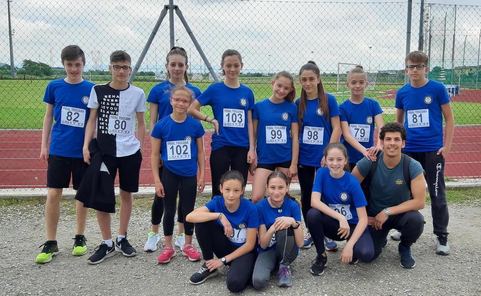 L’atletica del Cus Pisa vola Scorpacciata di medaglie nella tappa di Coppa Toscana 