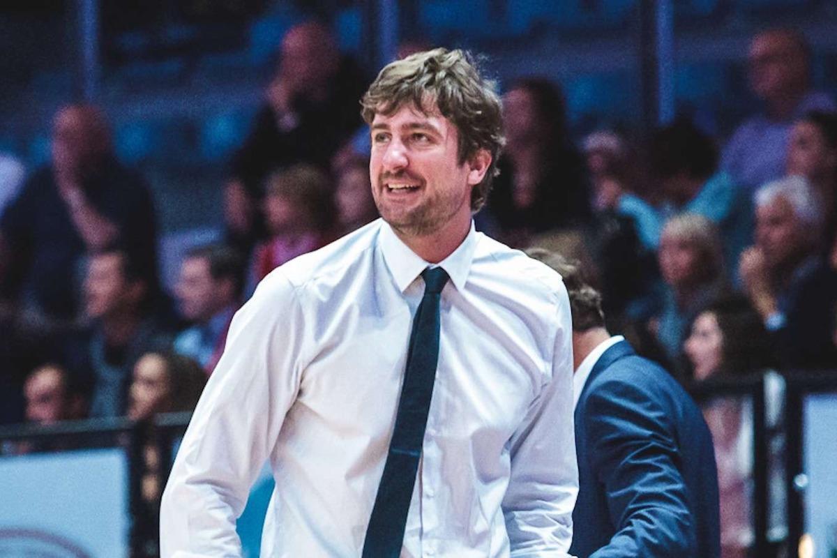 Michele Carrea allenatore del Pistoia Basket