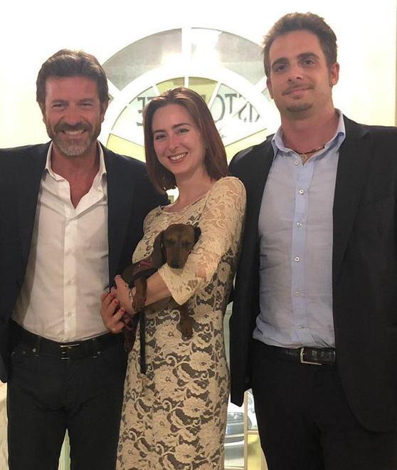 Conticini a cena al ristorante Ciccarelli