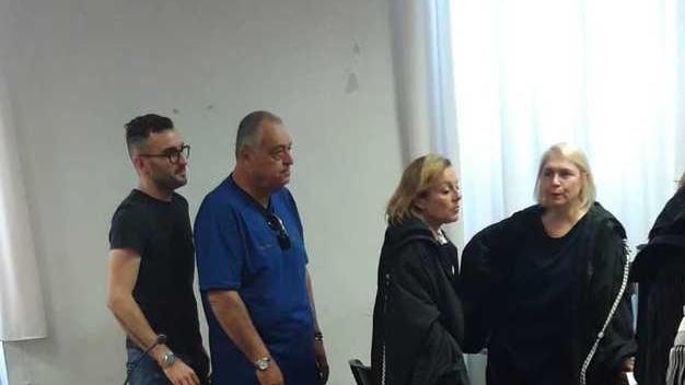 Guido Dal Porto in aula prima della lettura della sentenza