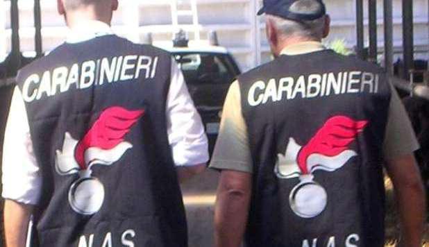 Un intervento dei carabinieri del Nas (foto d'archivio)