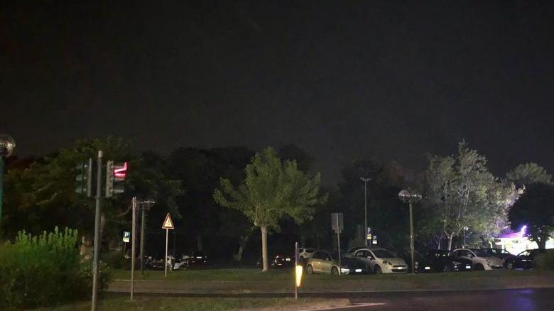Piazza D’Annunzio al buio da giorni
