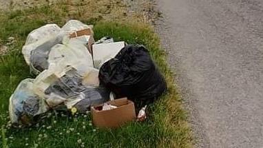 Altri rifiuti abbandonati La petizione in Comune