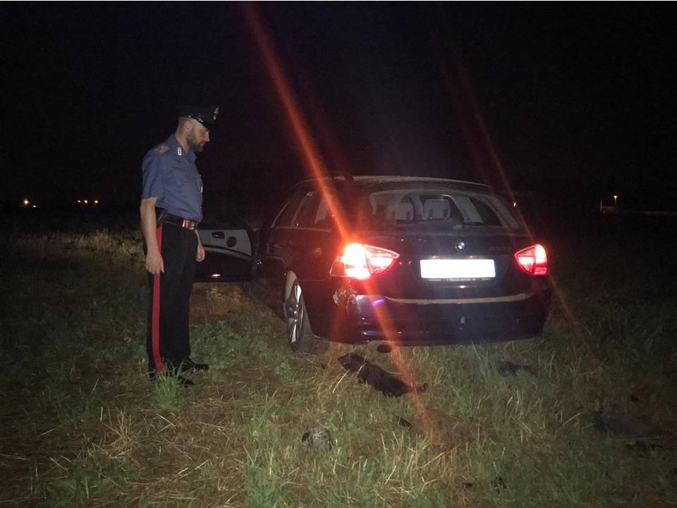 Salta il colpo in villa, l'auto dei malviventi si schianta durante la fuga