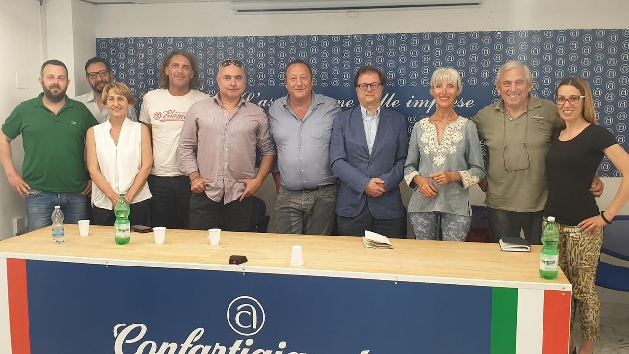 La presentazione del gioco del Tirreno "Il Bagno del Cuore" nella sede di Confartigianato Imprese Massa-Carrara