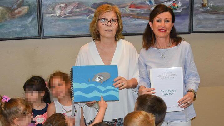 Pelagos, i bimbi dell’asilo vincono il concorso con un libro sulle balene