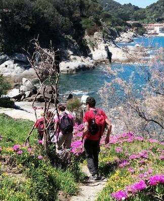 Trekking domenicale fino a Cala Monella 