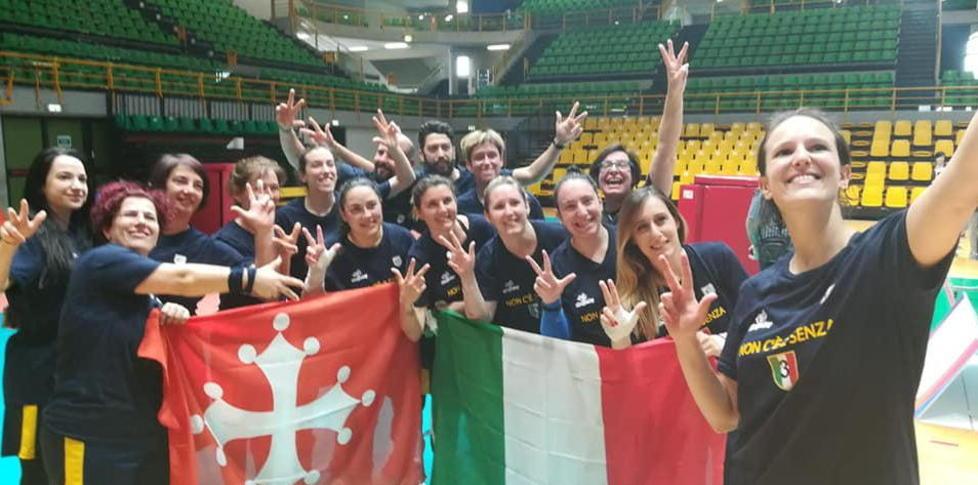 Dream Volley Pisa campione d’Italia Le donne di Ceccatelli festeggiano il titolo 