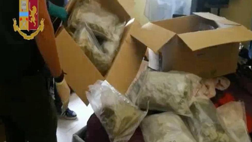 Nascondevano in casa 24 chili di marijuana Due giovani arrestati